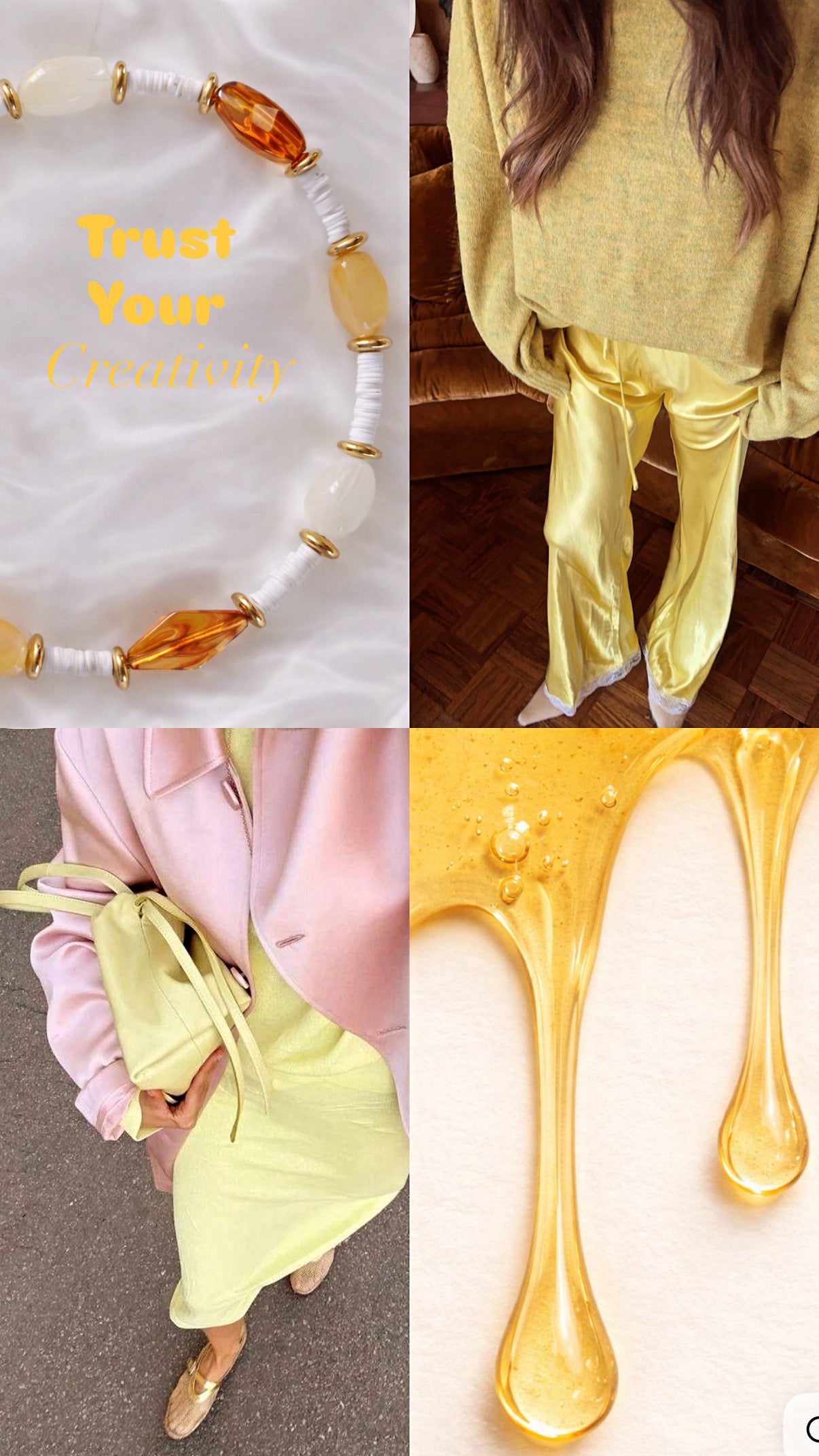 Sweet honey necklace