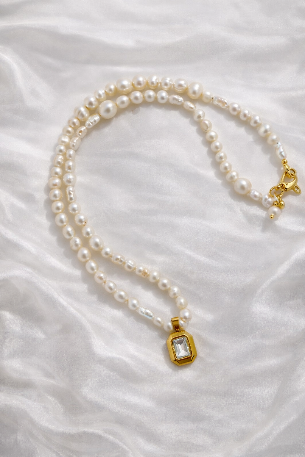 Square Chain Necklace