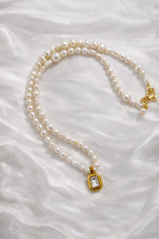 Square Chain Necklace